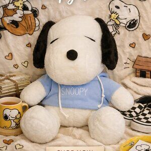 New Snoopy Plushy with baby blanket